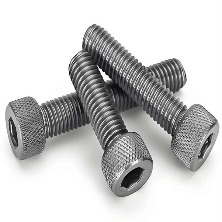 Ti6Al4V Titanium Alloy Hexagon Socket Head Cap Screws ASTM A574 / F837